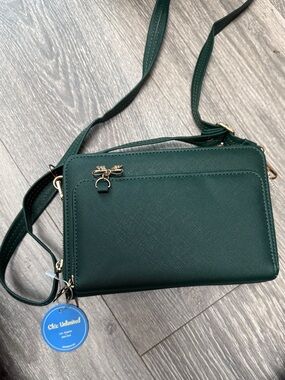 Emerald Green Crossbody Bag